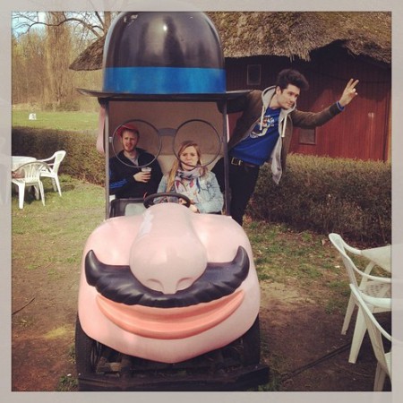 A divertir-se na Alemanha